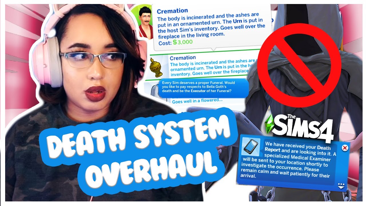 5 MUST HAVE DEATH MODS – THE SIMS 4 – WICKED PIXXEL