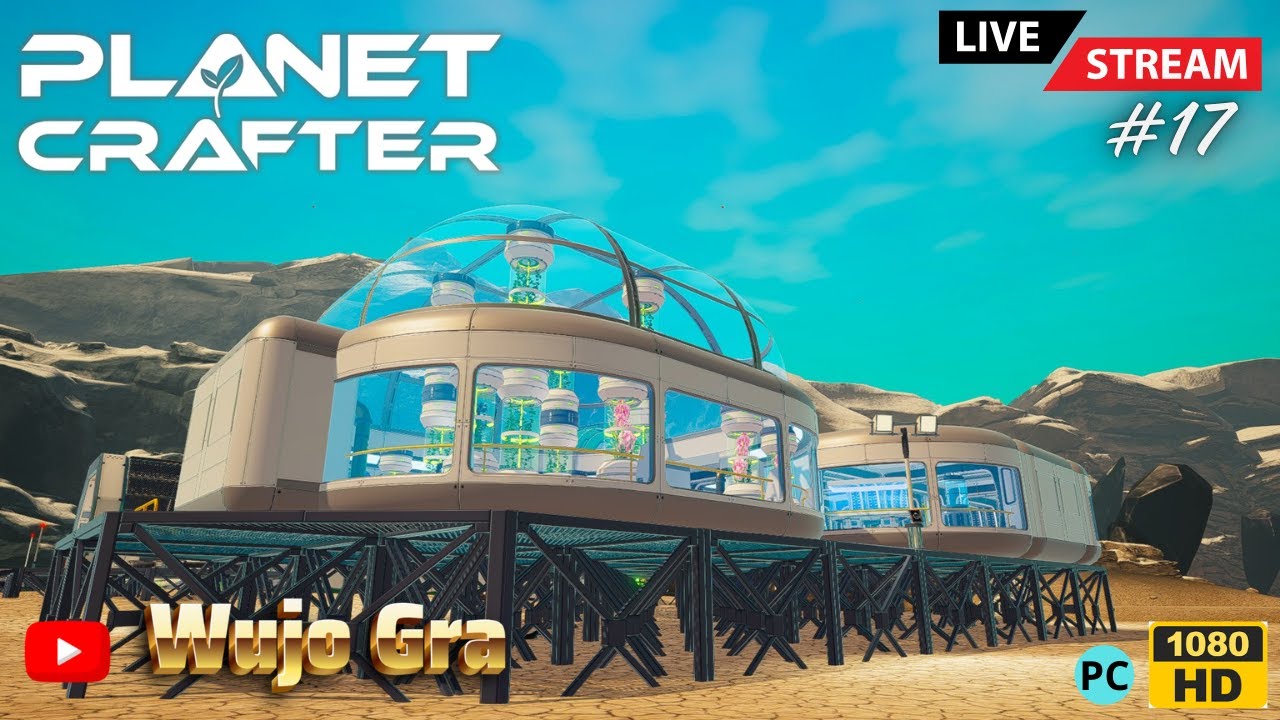 Planet Crafter 🔴 Tajemnicza JASKINIA… co tu się kryje? | LIVE PL