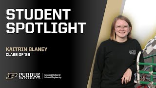 Student Spotlight - Kaitrin Blaney; Class of '26