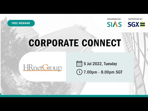 Corporate Connect Webinar feat. HRnetGroup 5 July 2022