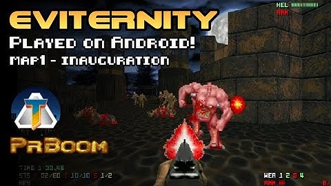 Eviternity map1 - Inauguration UV Max | played ANDROID using Delta Touch