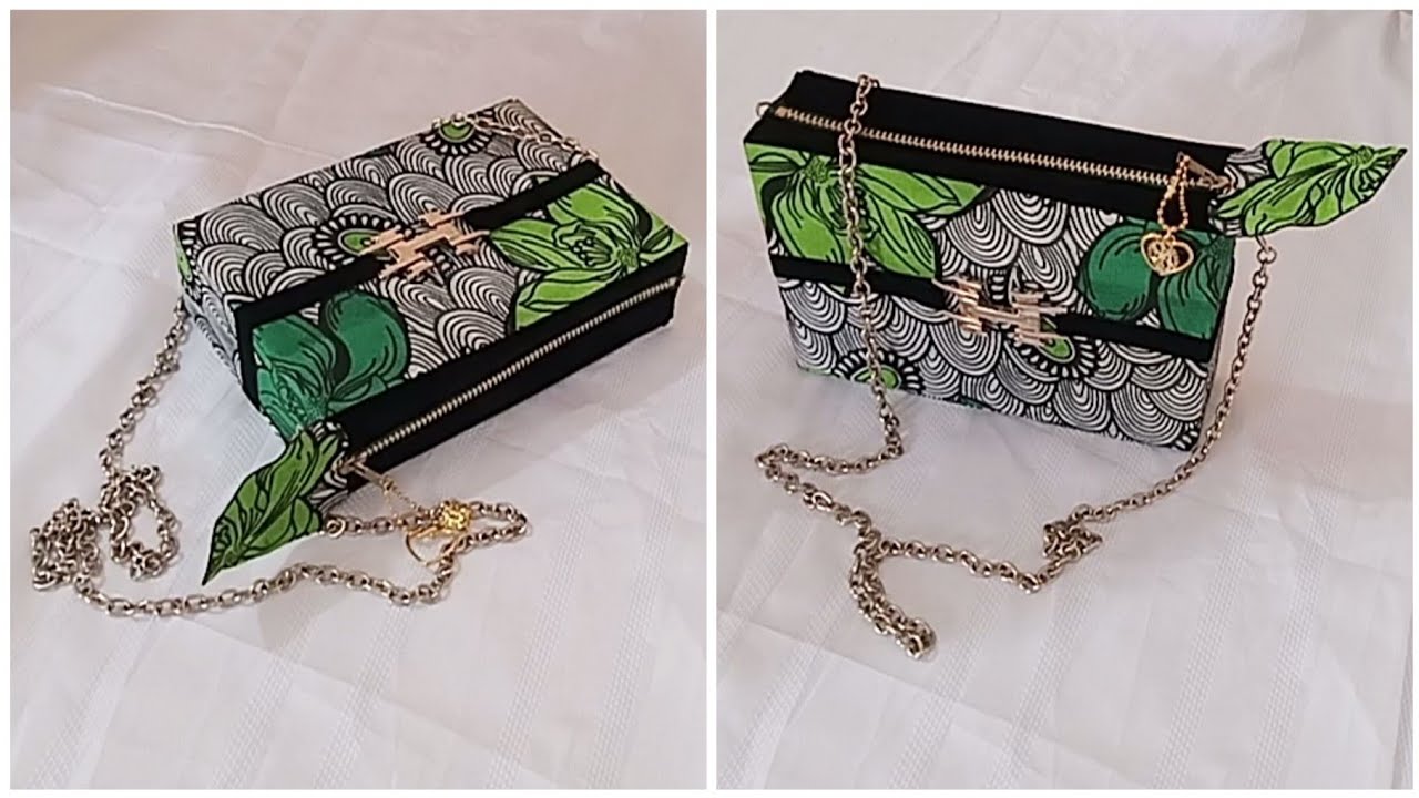 No-sew ankara bag • Super easy tutorial for beginners