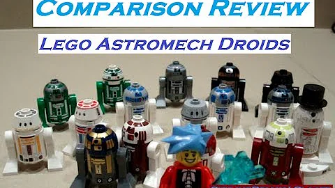Comparison Review - LEGO Astromech Droids Collection