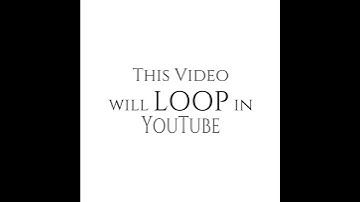 Loop Video in YouTube  #Loop #Test