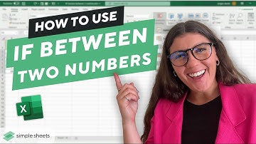 How to use IF between range then return value in Excel! 😎