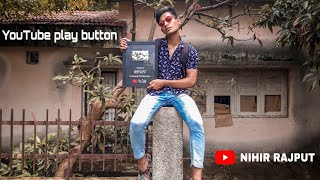 MY CuSTOM YouTube play button & ABANDONED PLACE | NIHIR RAJPUT