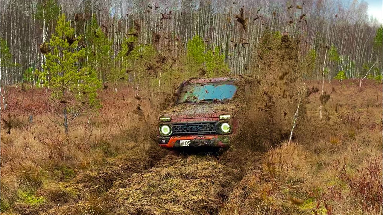 БЕСПРЕДЕЛ НА БЕЗДОРОЖЬЕ !ЛЮТАЯ НИВА vs ПАДЖЕРО НА 42 - YouTube