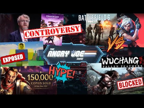 AJS News – Battlefield 6 vs Valorant Cheats, Roblox SUED, Dawn of War Sells Well, Dragon Age Woes!