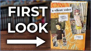 A Silent Voice Complete Collector's Edition Manga Hardcover (1-2) Bundle