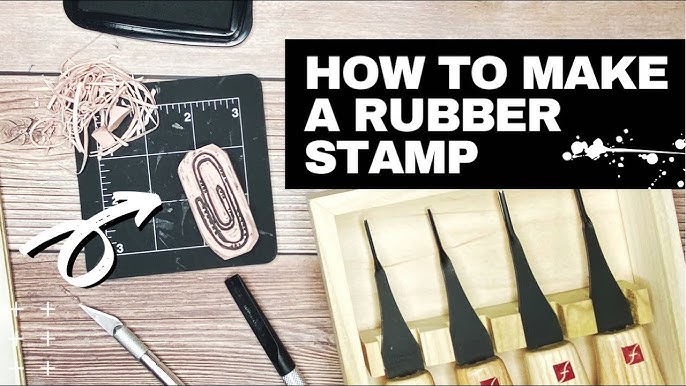 HOW TO MAKE CUSTOM STAMPS 🌷 & Stampit.co.uk custom rubber stamp