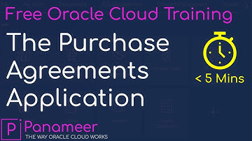 Oracle Cloud Tutorial Ep 0044 | Procurement Cloud Apps | Purchase Agreements (2021)
