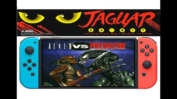 Atari Jaguar Emulator test on Nintendo Switch 3.0.0 + HomeBrew Menu