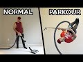 Parkour VS Normal People In Real Life