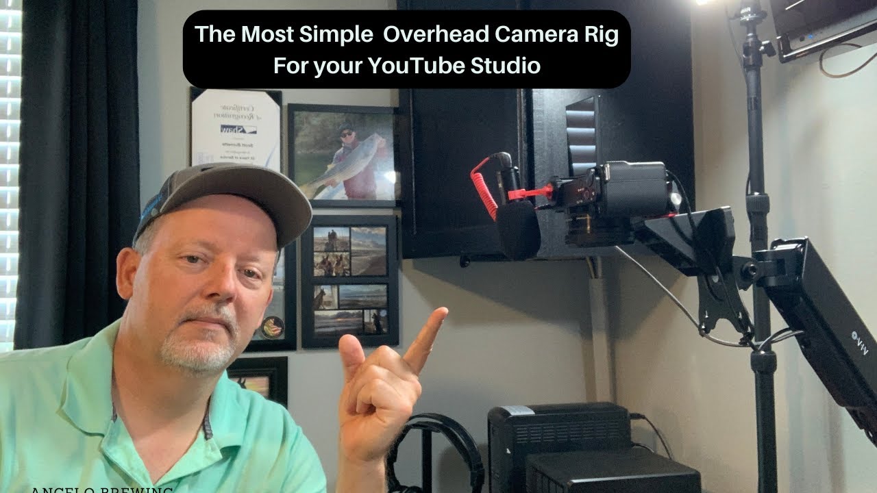 Studio Upgrades - Overhead Camera Rig - Easy & Inexpensive - YouTube