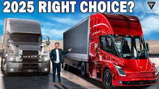 Elon Musk Unveiled 2025 Tesla Semi Upgrade ALL NEW Specs and Performance, Mack Anthem Will Destroy?