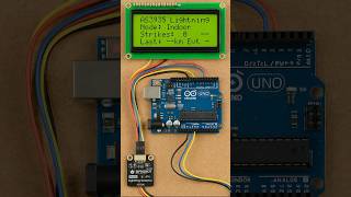 ⚡ Storm Tracker: Arduino + AS3935 Lightning Sensor