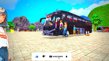 Real Coach Bus Simulator 3D - New City Bus Driving Adventure Games 2025 - Bus Game Andriod Gameplay