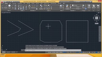 AutoCAD -  Fillet and chamfer