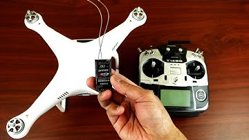 DJI Phantom 2 - Futaba T14SG Receiver Installation & Binding (Part: 1)
