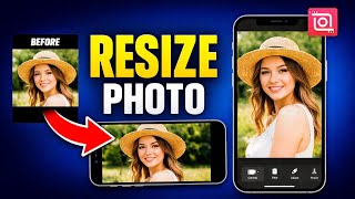 Resize Any Photo in InShot on iPhone | Full Screen Ratio Fix