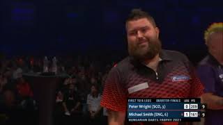 2021 Hungarian Darts Trophy Quarter Final Wright vs Smith