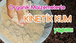Kinetik Kum Ay Kumu Yapımı Kinetic Sand