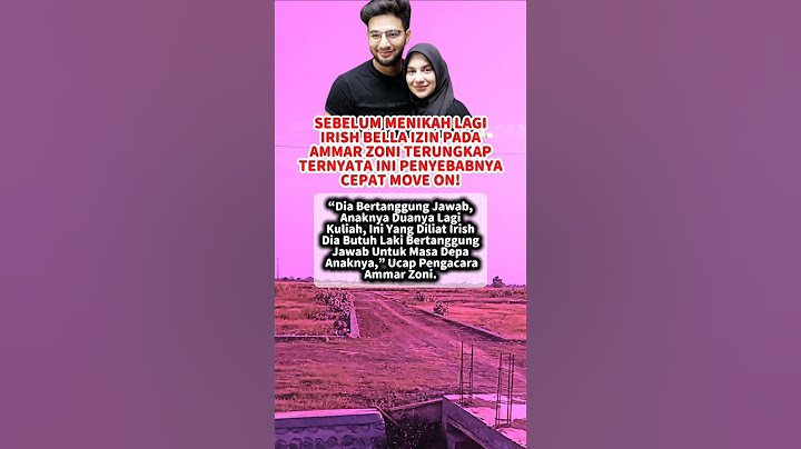 IRISH BELLA MINTA IZIN PADA AMMAR ZONI MAU MENIKAH LAGI #fypviral #baimwong #nikitamirzani