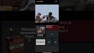 stickman crash test 1, all animations screenshot 5