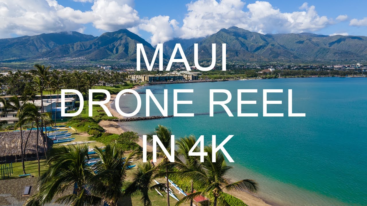 2023 Best Maui Hawaii 4K Drone Stock Footage by Tish Briseno Licensed Part 107 Pilot