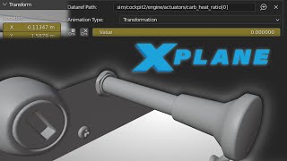 X-Plane Tutorial | Animating in Blender | Push Pull Levers