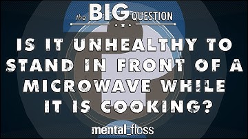Is it Unhealthy to Stand in Front of a Microwave While it is Cooking? - Big Questions (Ep. 7)