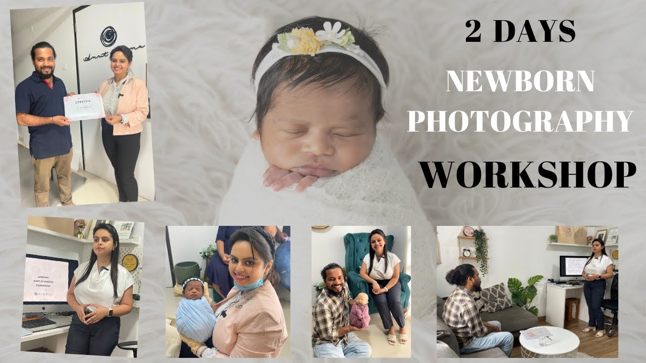 2 Days New Born Photography Workshop| Wrapping Ideas | Amrit Ammu Photography