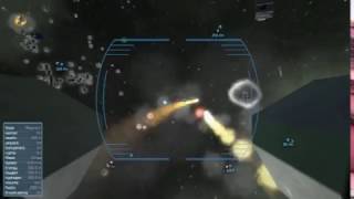Space Engineers: WOS mod - Homing missiles test