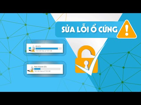 Video Cách sửa lỗi khi ổ đĩa hiện ổ khóa và dấu chấm than... - youtube