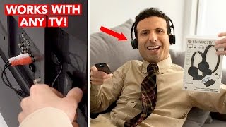 Best Wireless Headphones for TV  Review (2 PAIRS INCLUDED!)