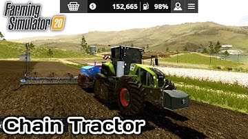 New Class Chain Wheel Tractor in Farming Simulator 20 | Timelapse #skullgaming