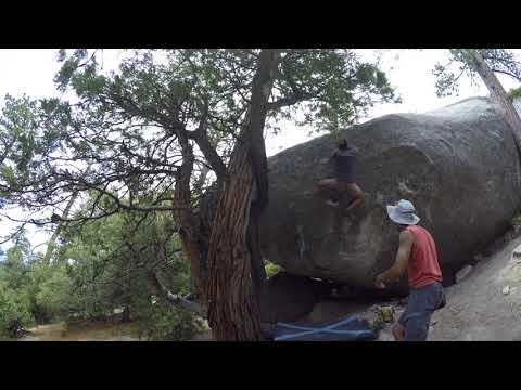 Beta Video for climb Vulgarine v8, Black Mountain
