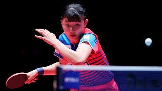 張本美和 Miwa Harimoto 木下アビエル神奈川 Tインタビュー 木下アビエル神奈川 vs トップおとめピンポンズ名古屋 ノジマTリーグ2023-2024 8月12日【卓球Tリーグ公式】