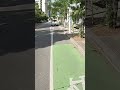 Dashcam Block bike lane cyclist Harbord Ave Toronto Canada