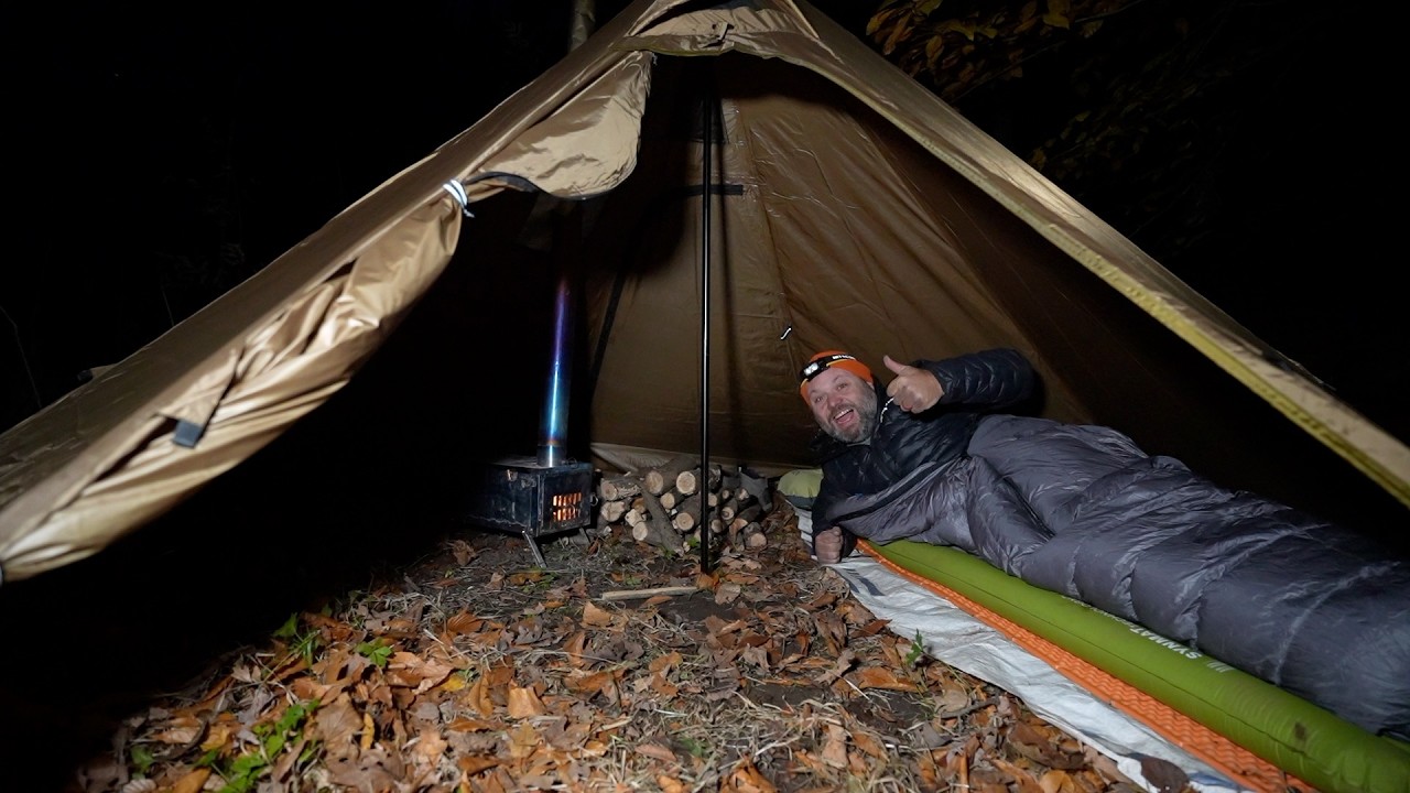 Я разбил лагерь в САМОЙ ДЕШЕВОЙ ПАЛАТКЕ НА AMAZON