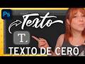 Texto en Photoshop: Guía para empezar sin saber nada 😎