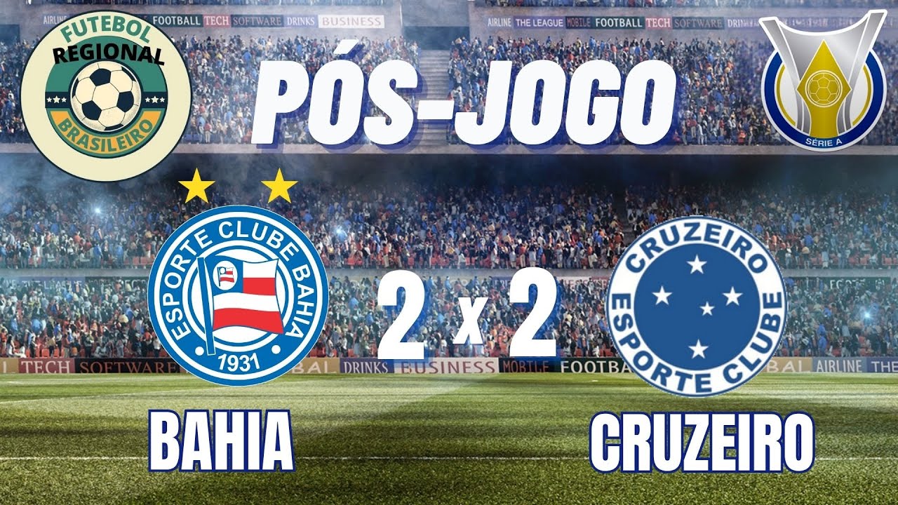 POS JOGO BRASILEIRO SERIE A BAHIA vs CRUZEIRO Seja bem vindo no canal