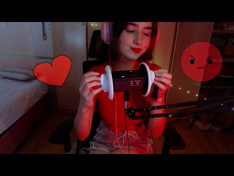 ❤️ASMR Color Rojo  y Emociones❤️😡