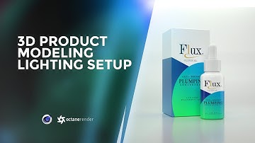 Simple Product Cinema 4d Tutorial - Octane render