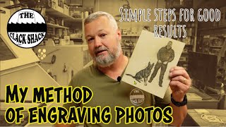 My method of engraving photos- Simple steps for good results screenshot 4