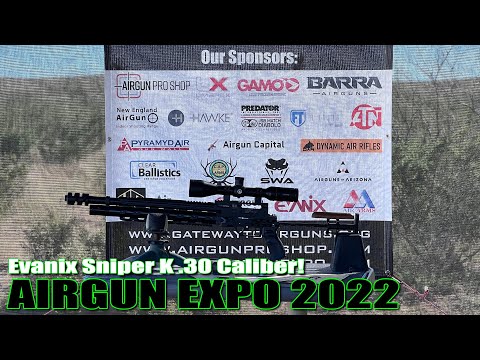 AE22 - Let’s check out the Evanix Sniper K .30 Caliber sent to us by New England Airgun