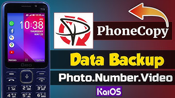 How to backup number photo video Geo/Symphony pd1 phone | KaiOs phone in Bangladesh | Kaios Tutorial
