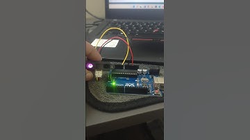 Measuring distance by using arduino uno and IR sensor 0A41SK ||#technology  #shorts