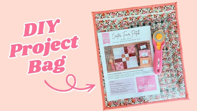 June Tailor Quilt As You Go Project Bag Kit-Red Zippity-Do-Done(TM)