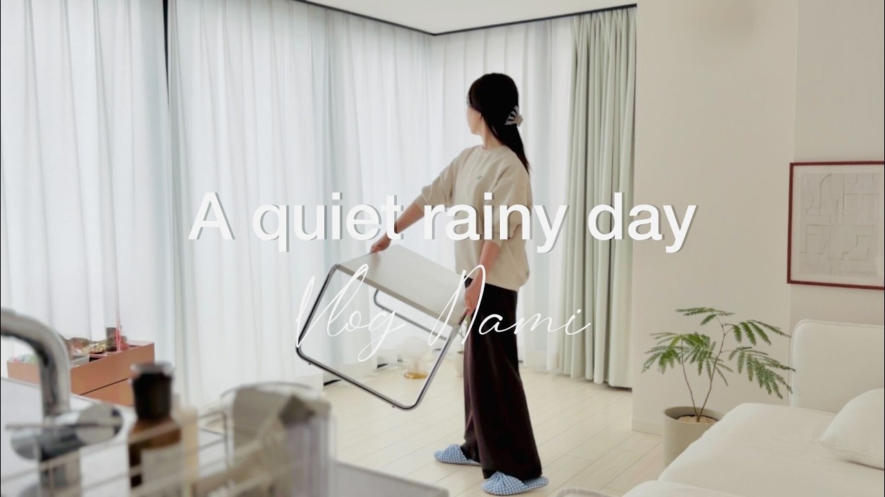 雨の日のリセットルーティン｜部屋と心を整える1人暮らしの休日の習慣 Living Alone in Japan VLOG